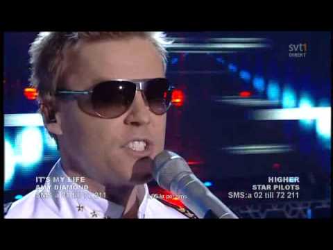 Star Pilots Higher 1 Live Melodifestivalen 2009 Andra Chansen