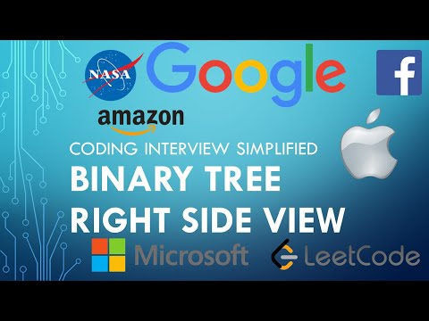 Coding Interview Tutorial 150 Binary Tree Right Side View Leetcode