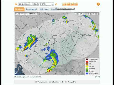 Radar - nevreme 29.07.2012