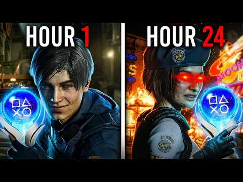 I Gave Myself 24 Hours to Platinum RE2 & RE3
