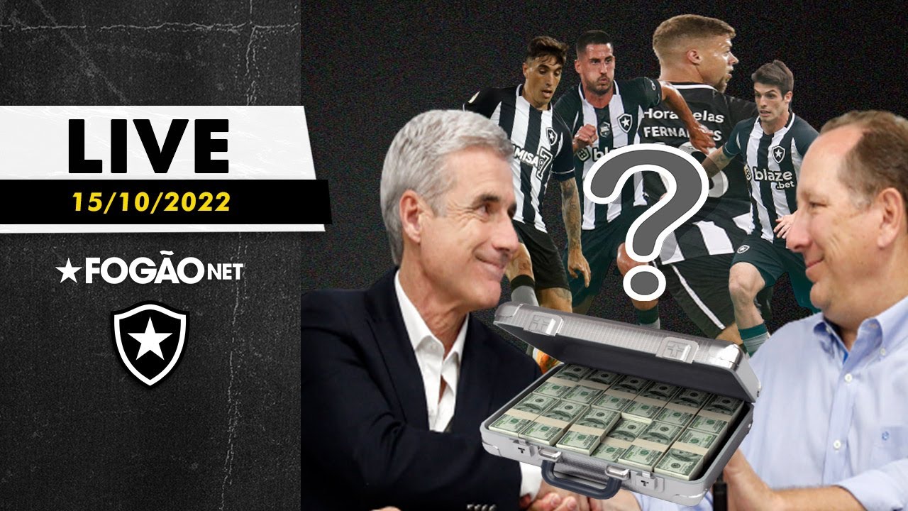 LIVE | Botafogo deve investir grana no time ou em estrutura? Folha será parecida com atual em 2023 