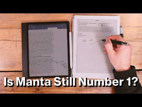 Which E-Ink Tablet BEST Fits a Professional Workflow? (Manta vs Boox)