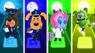 Sheriff Labrador 🆚 Sheriff Labrador🆚GummyBear Who Is Best?