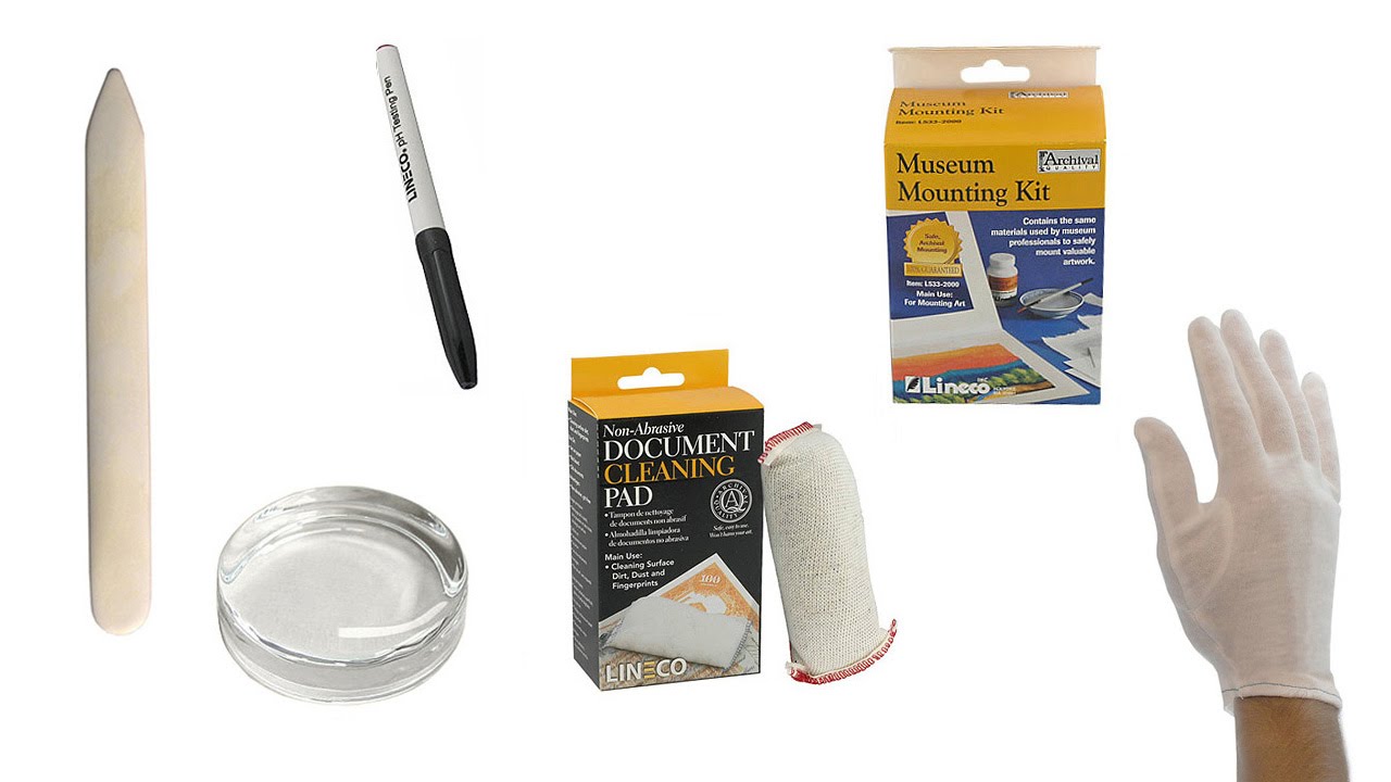 Conservation framing: 14 - The necessary materials