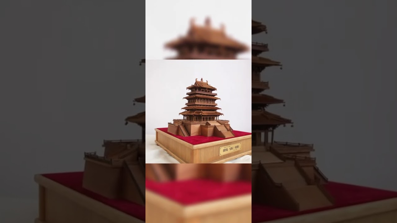 Miniature Chinese architecture video thumbnail