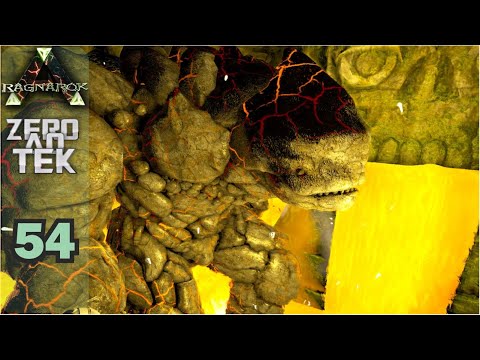 MATAMOS O GOLEM(GOLEM CAVE) - ZERO AO TEK - RAGNAROK - EP 54