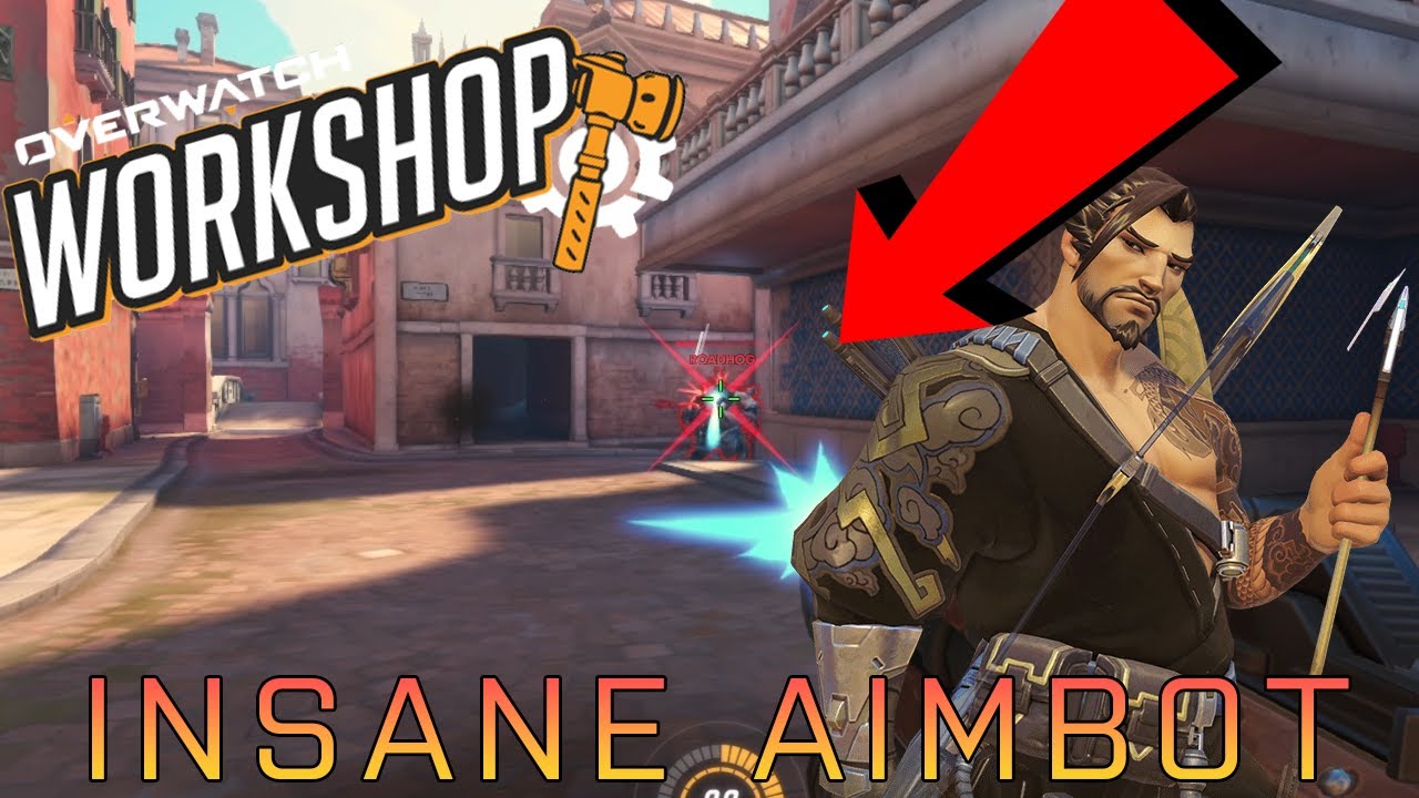 How to code INSANE AIMBOT in the Overwatch Workshop! (You never miss!)