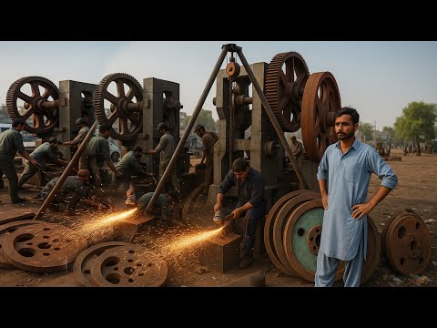 How its made 300 ton power  press machine