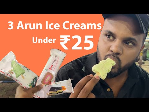 Trying 3 Arun Ice Creams Under ₹25 | Foodie Chhokra Review