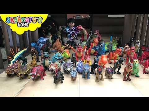 HUGE DINOSAUR COLLECTION - Skyheart's Walking Jurassic World Dinosaur Toys for kids
