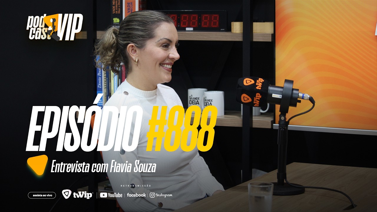 Fláviana Souza relembra trajetória da mãe e as lições deixadas pelo câncer no Podcast Vip