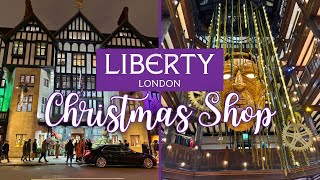 Liberty Christmas Shop 2024 | Liberty London Tour | Liberty At Christmas 🇬🇧