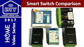 UPDATED Zooz, GE, Lutron, and Leviton Smart Wall Switch Review