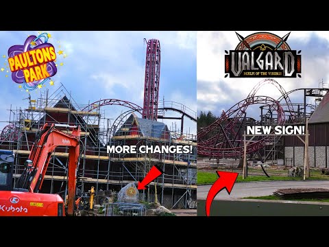 PAULTONS PARK VALGARD NEW CHANGES! 