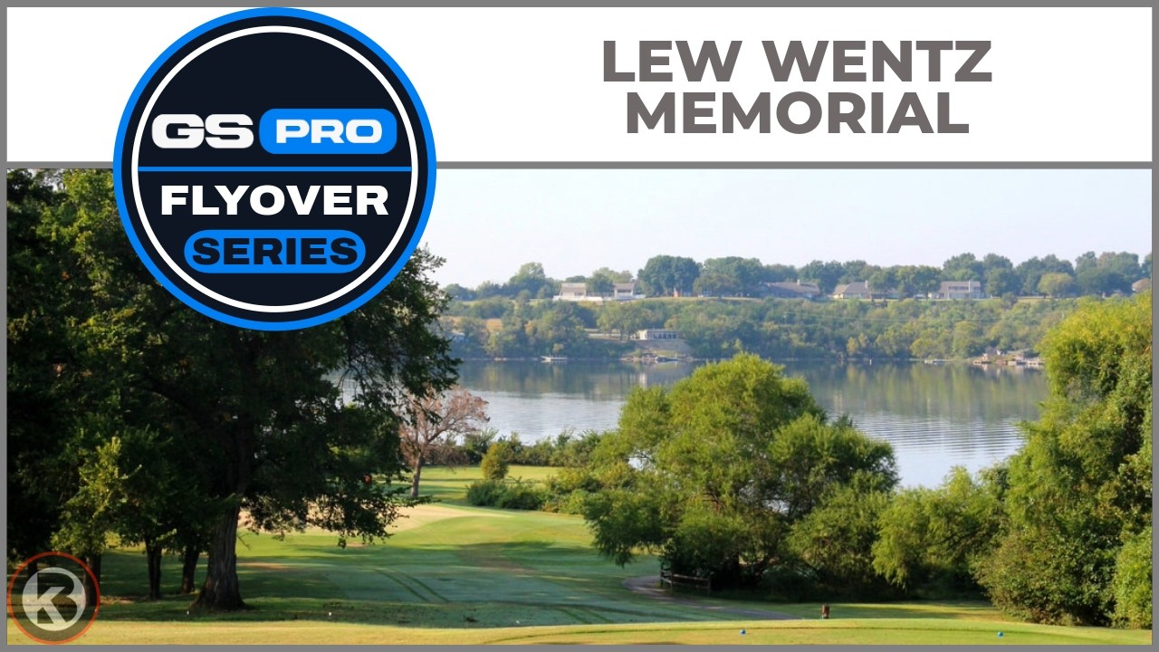 Watch Lew Wentz Memorial Golf Course flyover on YouTube