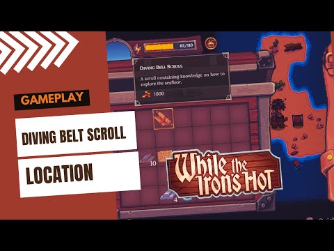 DIVING BELT SCROLL LOCATION EXPLORE SEAFLOOR WHILE THE IRONS HOT GAMEPLAY GIMSAJO NO COMMENTARY
