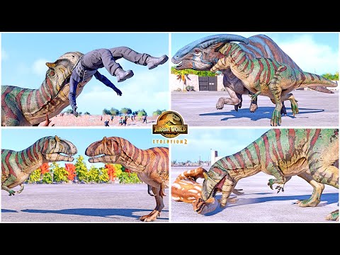 Metriacanthosaurus All Perfect Animations & Interactions 🦖 Jurassic World Evolution 2
