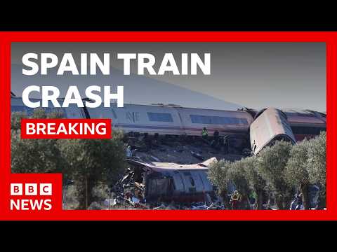 Two trains collide south of Madrid in Spain