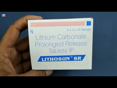 Lithosun sr carbonate prolonged release tablets ip, strength...