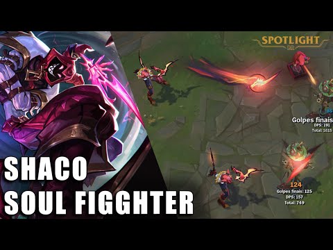 Shaco Soul Fighter - Skin Spotlight PREVIA