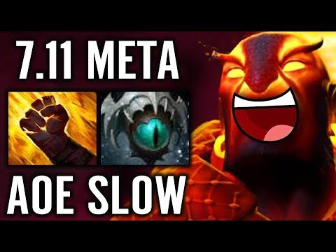 Aoe Slow YapzOr TEST 7.11 META With Ember Spirit Dota 2 Pro Game