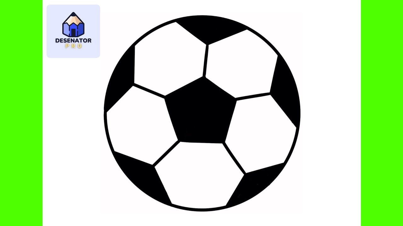 How to Draw A FOOTBALL Ball | Easy Step-by-Step Tutorial for Beginners