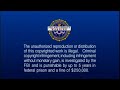 Warner Bros FBI Anti Piracy Warning Screen 2005 2009