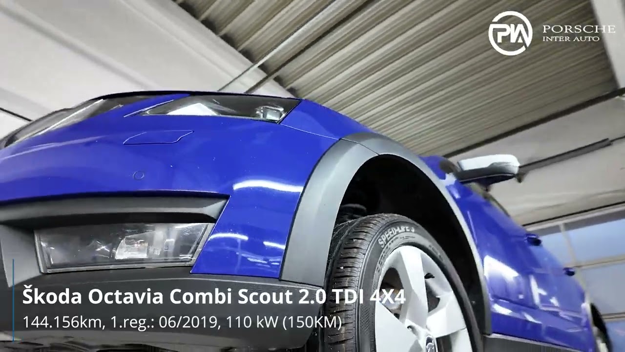 Škoda Octavia SCOUT Combi 2.0 TDI 4X4 DSG