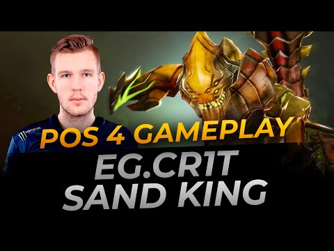 EG.Cr1t- Roaming Sand King | Full Gameplay Dota 2 Replay