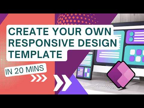 Starter Template for Responsive Power Apps (Design + Explained)
