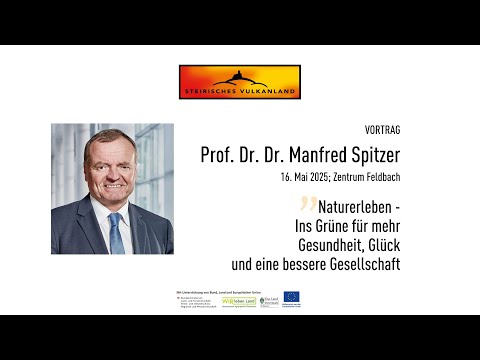 Vortrag Prof. Dr. Dr. Manfred Spitzer | Psychiater und Bestsellerautor | vulkantv.at