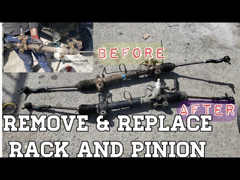 How to Remove and Replace Toyota Rav 4 Rack and Pinion