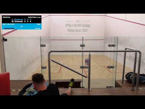Court KORT 1 - EYE Atlantic Squash Cup vol.2 - Rankedin