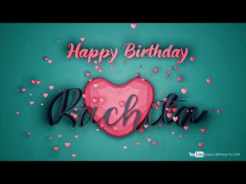 Happy Birthday Rachita