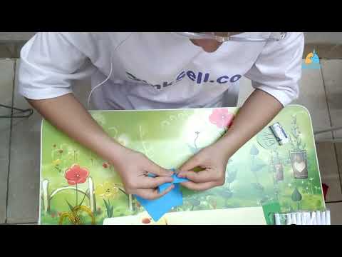 119# Easy Origami Ninja Star Weapon   Becci Harrt Origami Day004