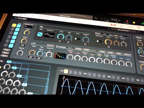 NanoStudio 2 - NAMBU Synth & The Spidericemidas - Let’s Make Music - Demo for the iPad
