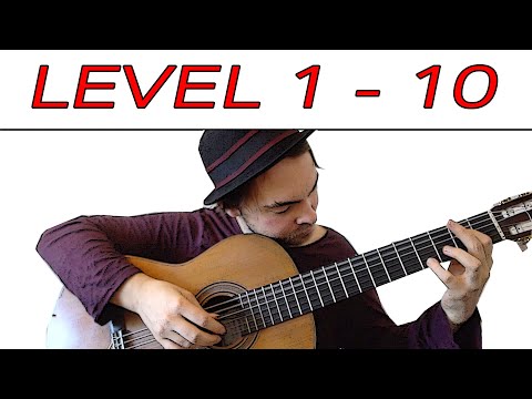 "Summertime" in 10 Levels of Guitar