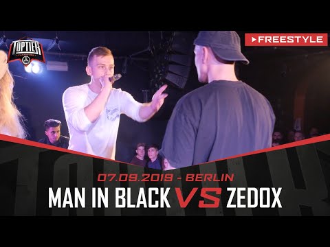 MAN IN BLACK vs. ZEDOX - Takeover Freestylemania | Berlin 07.09.19 (HF 1/2)