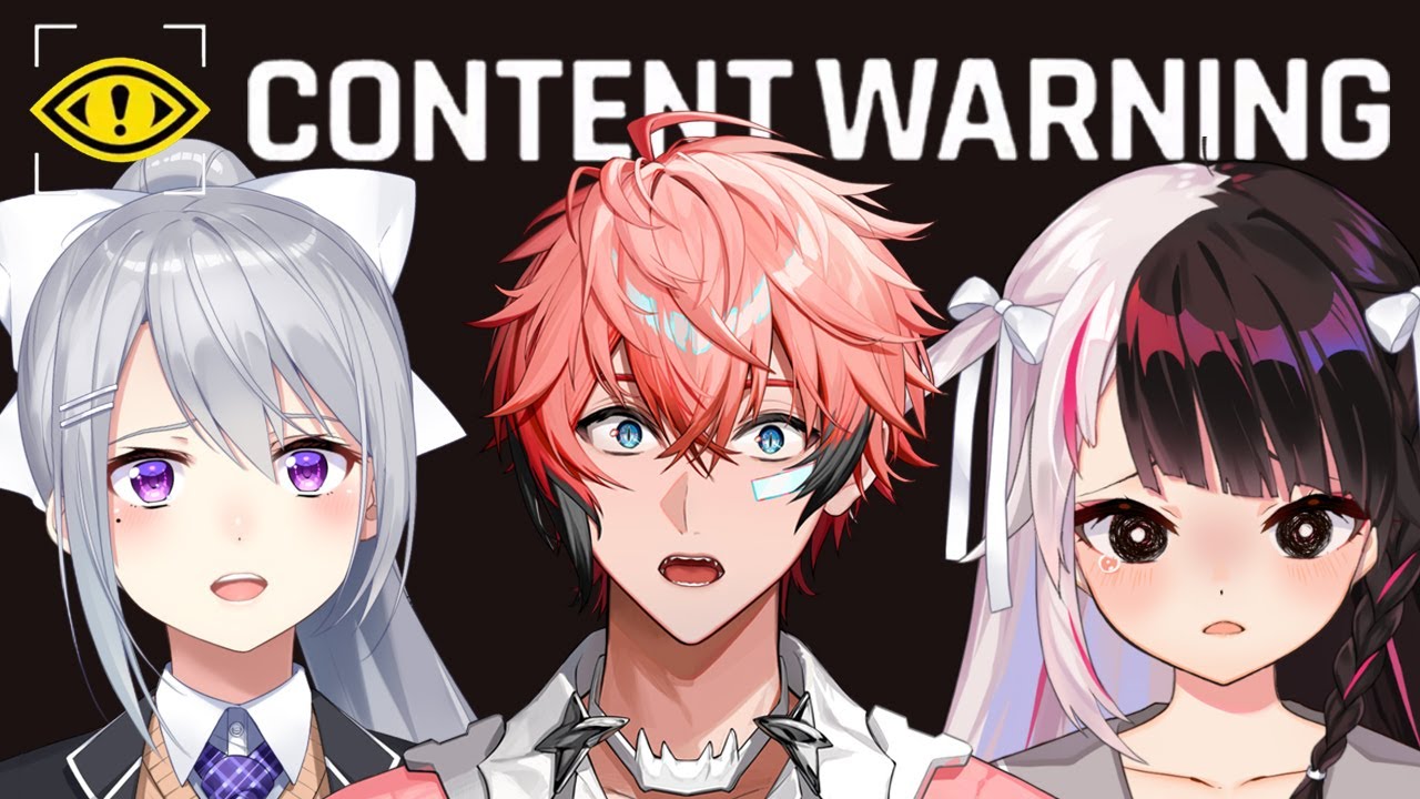 【Content Warning】にじさんじバズらせ調査隊 @1【にじさんじ / 樋口楓 / 夜見れな / 赤城ウェン】