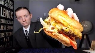 Arby's NEW Big Cheesy Bacon Burger Review!