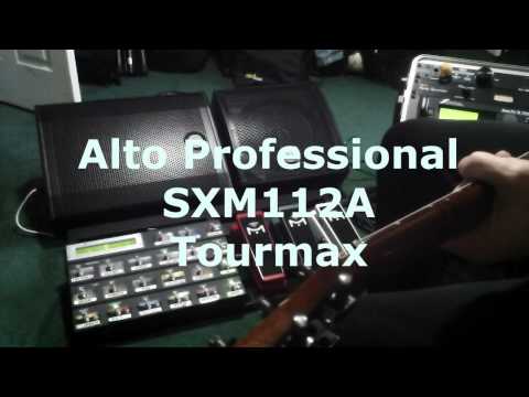 Пример работы активной акустической системы Alto SXM112A