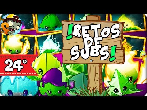*Retos de Suscriptores #24* | Defendiendo con las PODEROSAS MENTAS | PvZ 2 ⭐️ JhalebNOPE