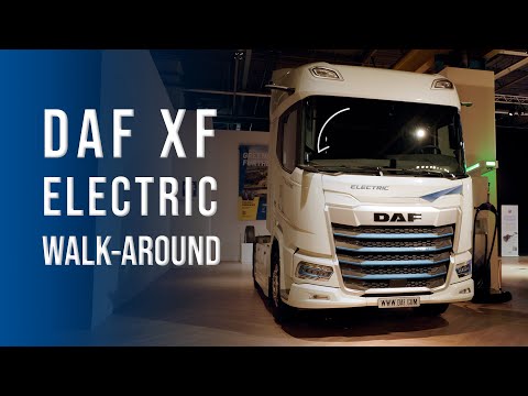 SCS On The Road: DAF XF Electric Walk-Around
