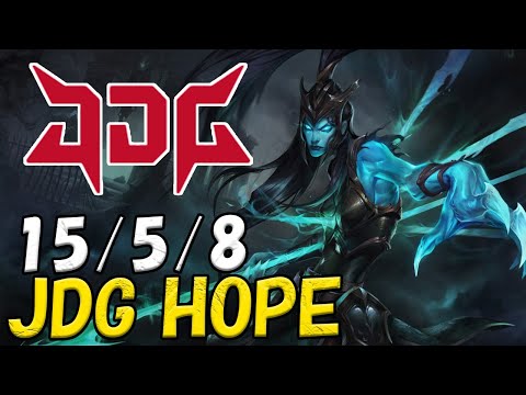JDG Hope カリスタ(Kalista) VS カイ＝サ(Kai'Sa) BOT ADC patch 12.18 KR RANK
