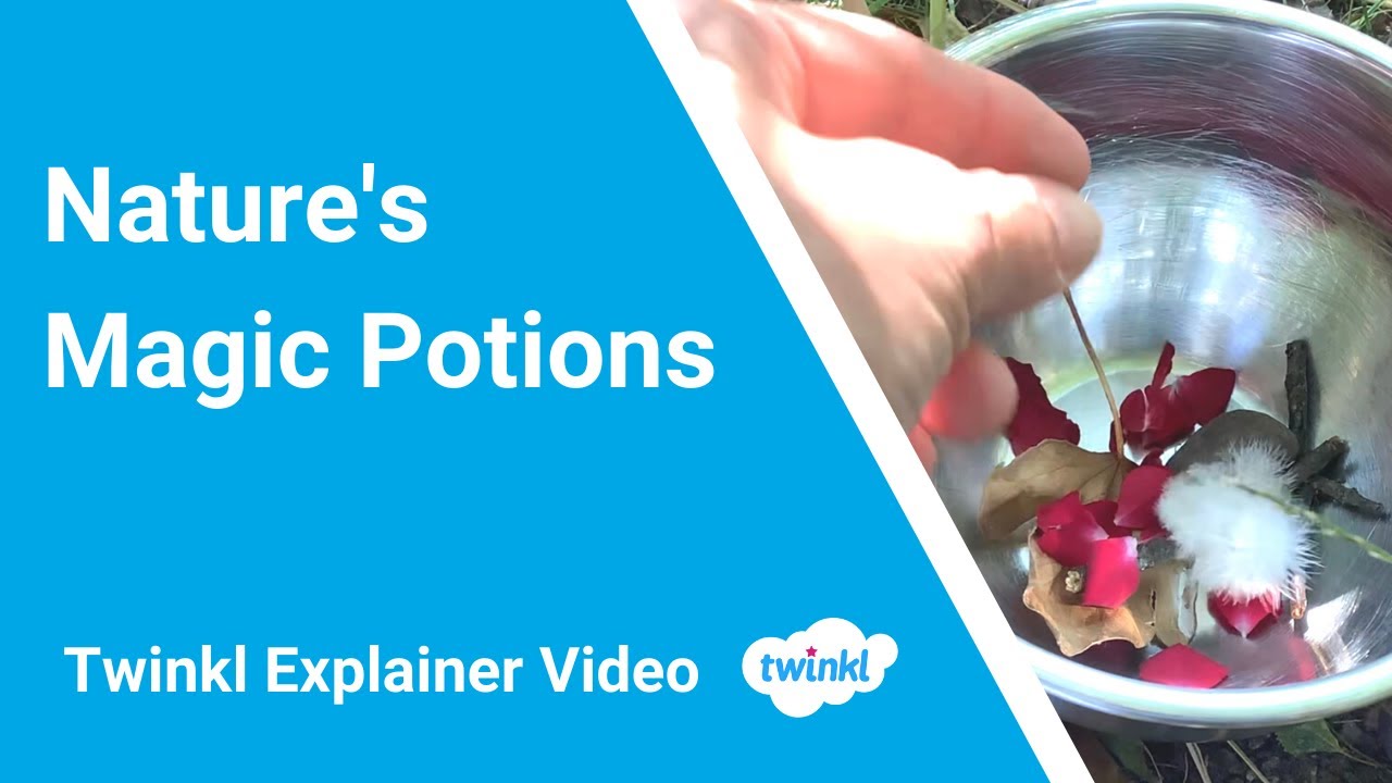 Nature's Magic Potions Recipe | Early Years Outdoor Learning Activities