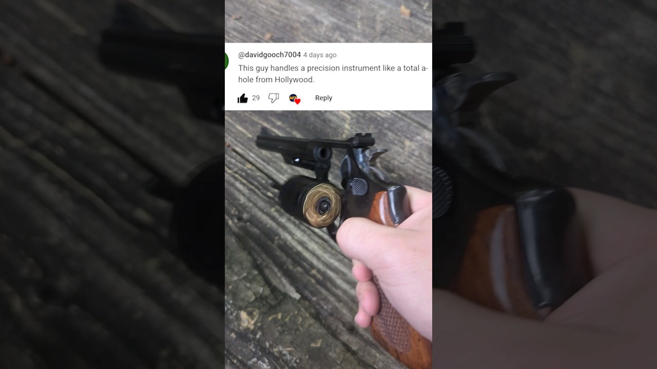 I ruined my revolver 🤠