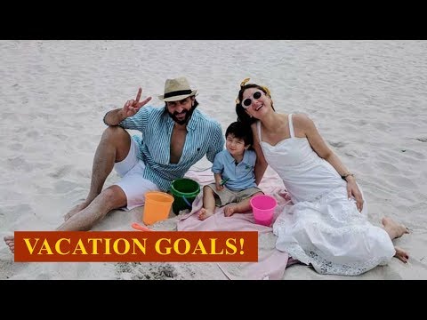 Kareena Kapoor and Saif Ali Khan enjoy sunny vacation with Taimur at Cape Town beach