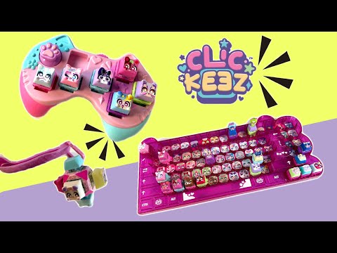 Clickeez-Tastatur, -Controller und -Schlüsselanhänger – Auspacken und Test