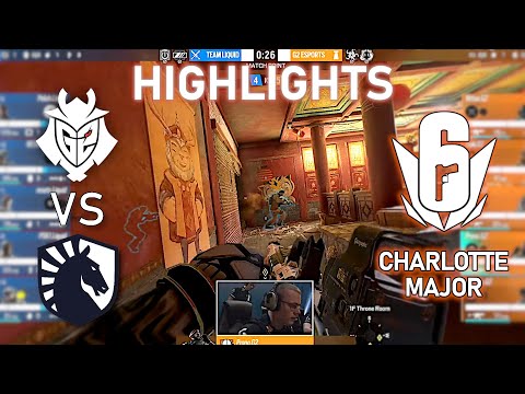 PLAYOFFS! G2 vs Liquid - HIGHLIGHTS - Playoffs -  Charlotte Major 2022 - R6 Esport