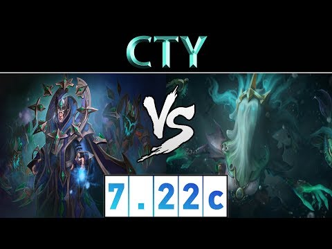 陈天宇 CTY [Invoker] vs [Death Prophet] ► CN Ranked ► Dota 2 7.22c